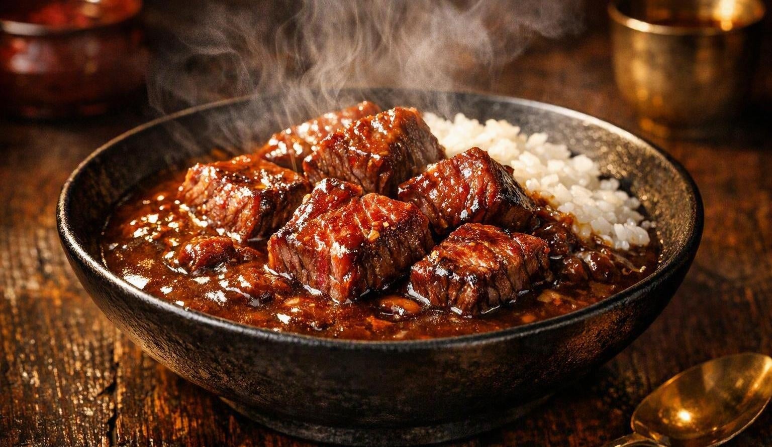 松永牧場銀座本店が「松永和牛カレー」の販売を開始。通常1,500円の一皿を期間限定500円で提供