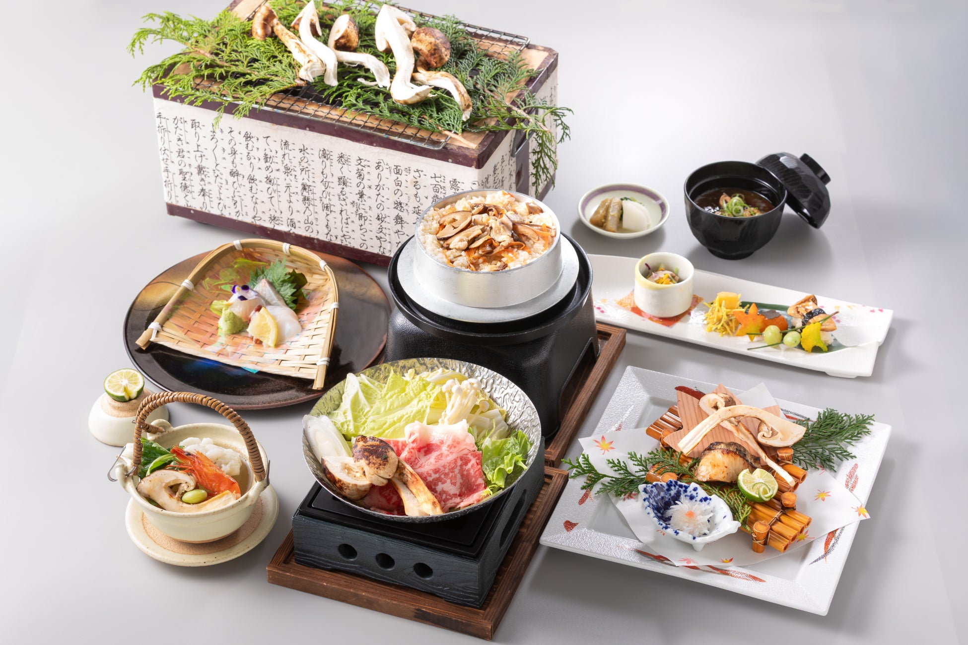 秋の味覚の王様「松茸」と瀬戸内の恵みを堪能する特別コース