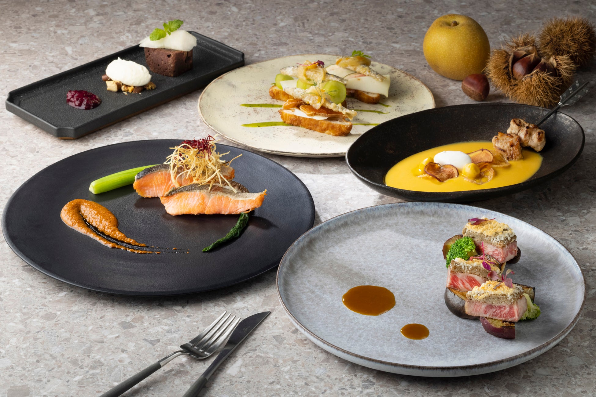 【コートヤード・バイ・マリオット 新大阪ステーション】 Autumn Dinner Course Kansai Excursion 「滋賀 東近江、長浜、愛知(エチ) プライム セレクション」を発売