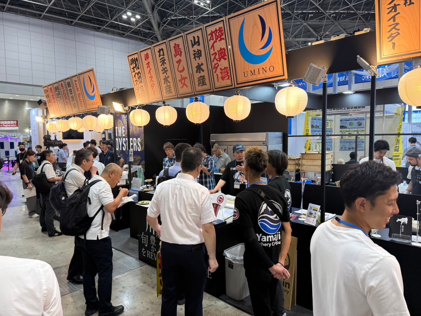 うみの株式会社、第28回「シーフードショー」に全国11の生産者の牡蠣を集めて出展