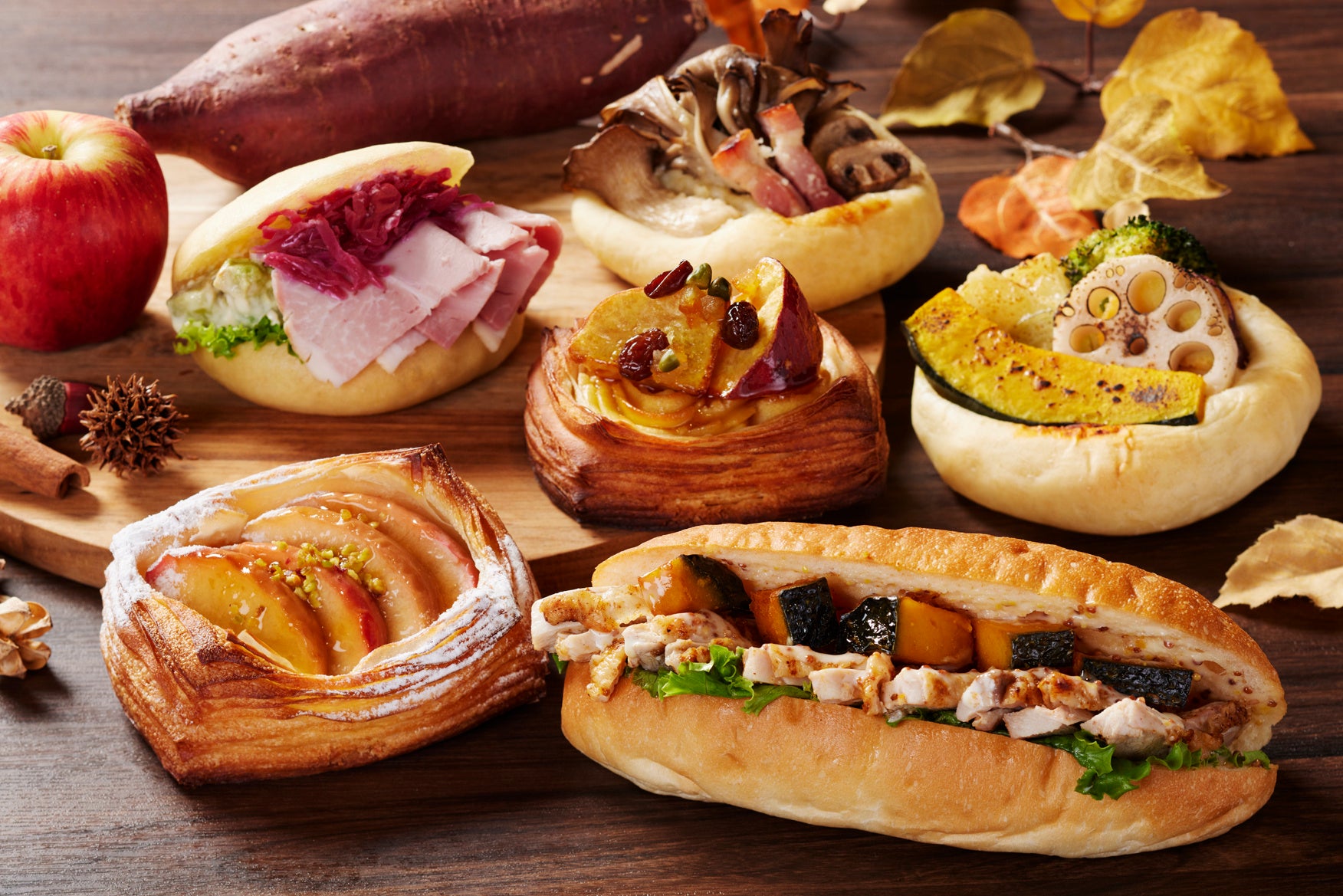 【GGCo.】香ばしい秋を、ブレッドで。～Autumn Bakery Time～秋限定商品が2026年9月1日（火）より登場