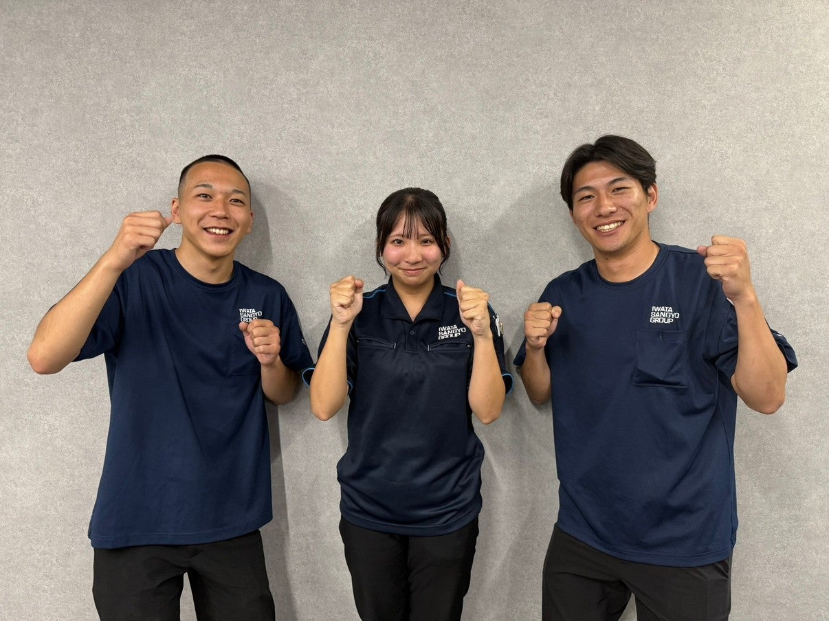 酷暑から社員を守る夏制服へ　岩田産業株式會社、ポロシャツと高機能Tシャツを新たに導入