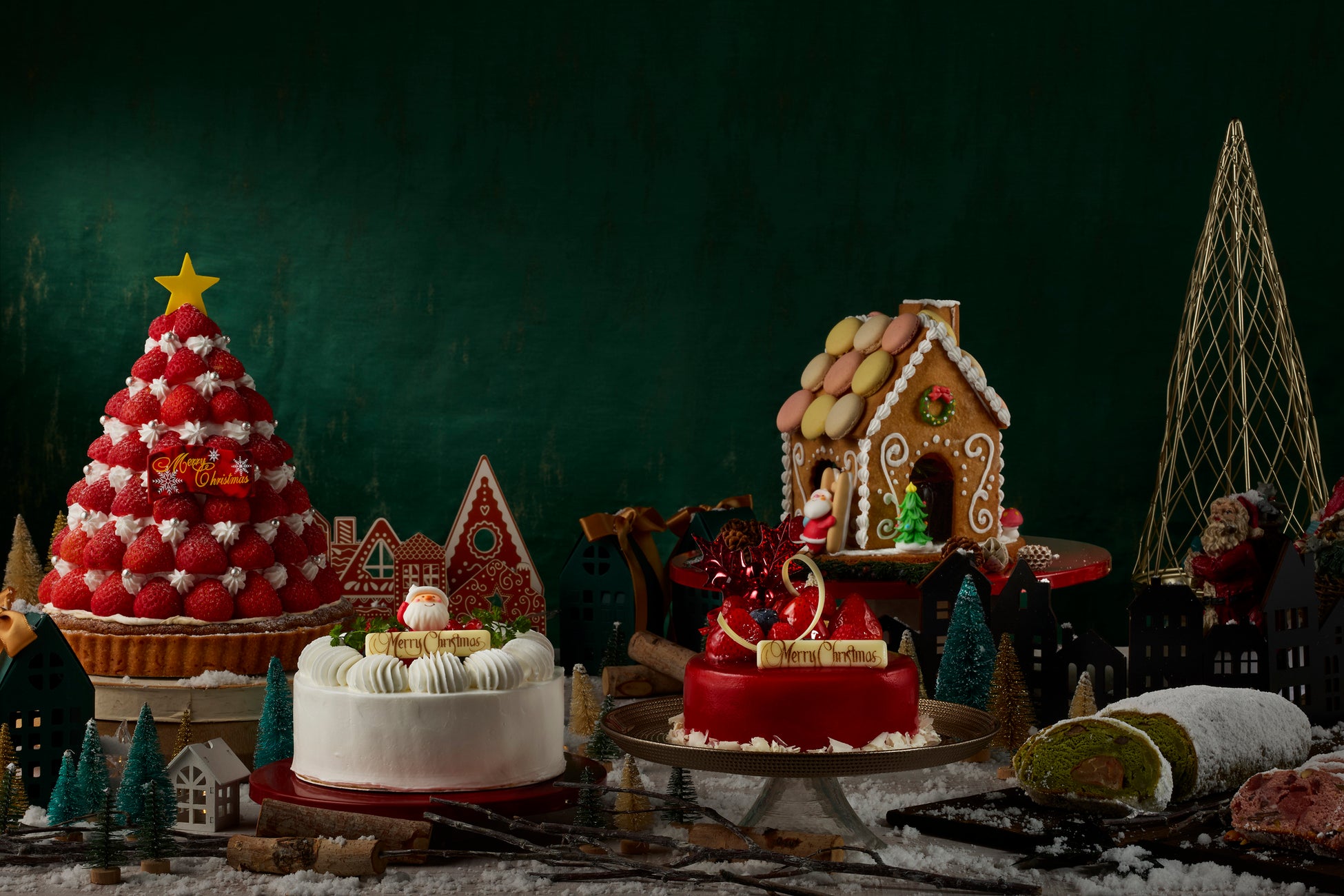 コンラッド東京、9月1日（火）よりクリスマスケーキ＆スイーツの予約受付を開始