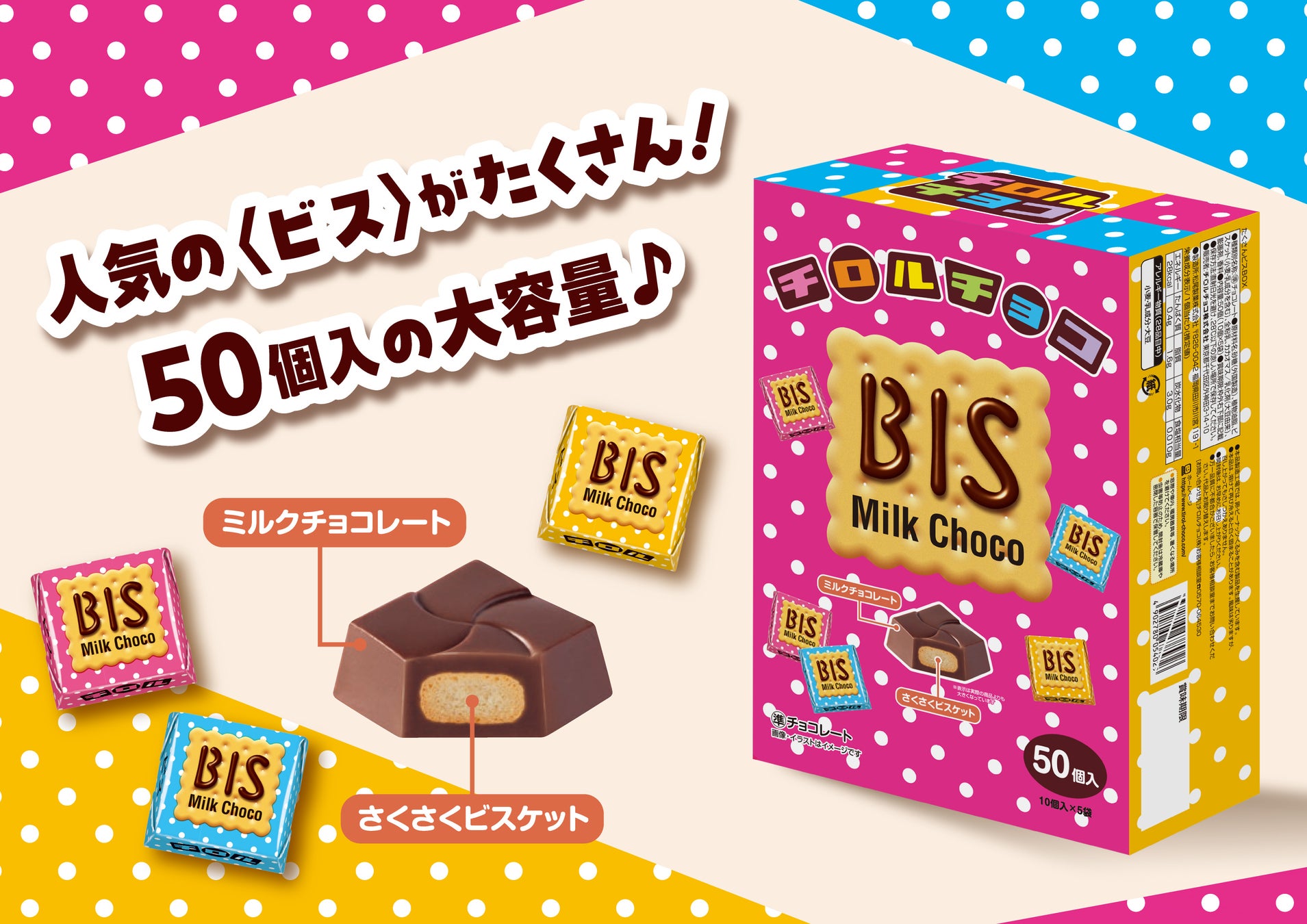 定番人気のビスが大容量になって登場！たくさんビスBOX新発売