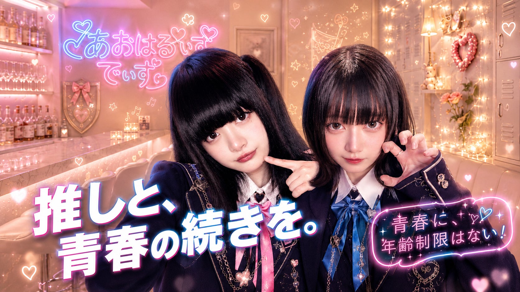 すすきの コンカフェ「あおはるでいず」2026年10月オープン——推しと青春の続きを、札幌すすきのから発信