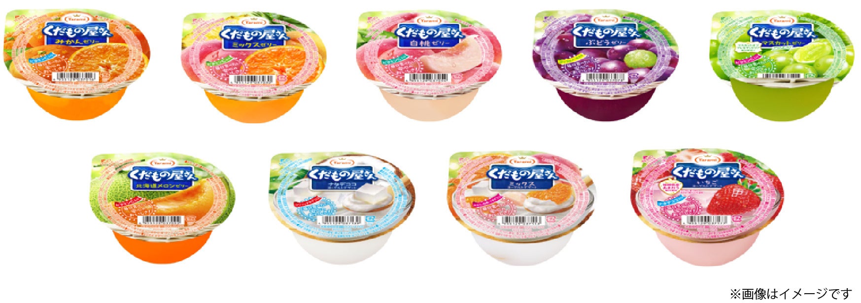 フルーツのみずみずしい美味しさを、もっと身近に感じられるデザインへ【たらみ「くだもの屋さん」シリーズリニューアル】