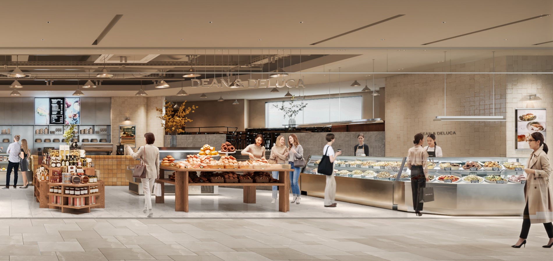 「DEAN & DELUCA有楽町」が9月17日（木）フルリニューアル　店内キッチンで料理人とパン職人が一つひとつ生み出すつくり立ての味わい