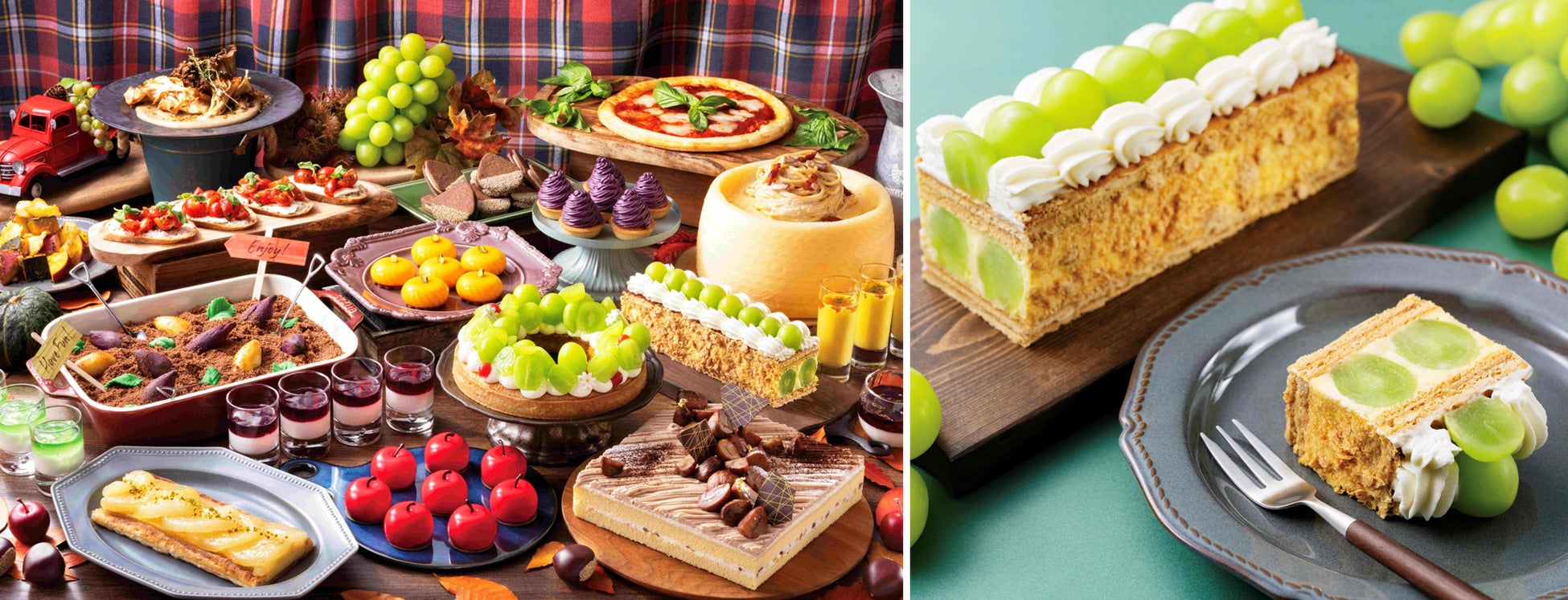 【リーガロイヤルホテル大阪】実りの秋をスイーツで、食欲の秋をイタリアンで！「秋のランチ＆ディナービュッフェ」開催