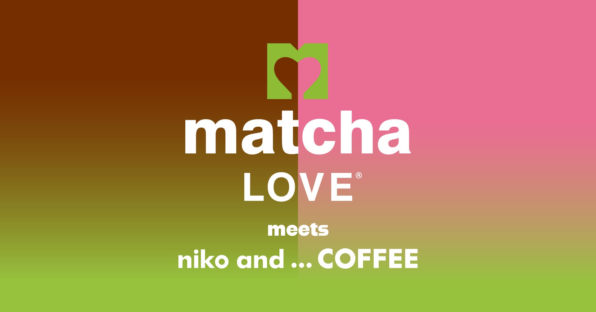 伊藤園の抹茶ブランド「matcha LOVE」と「niko and … COFFEE」が初のコラボレーションドリンクを3日間限定で販売！
