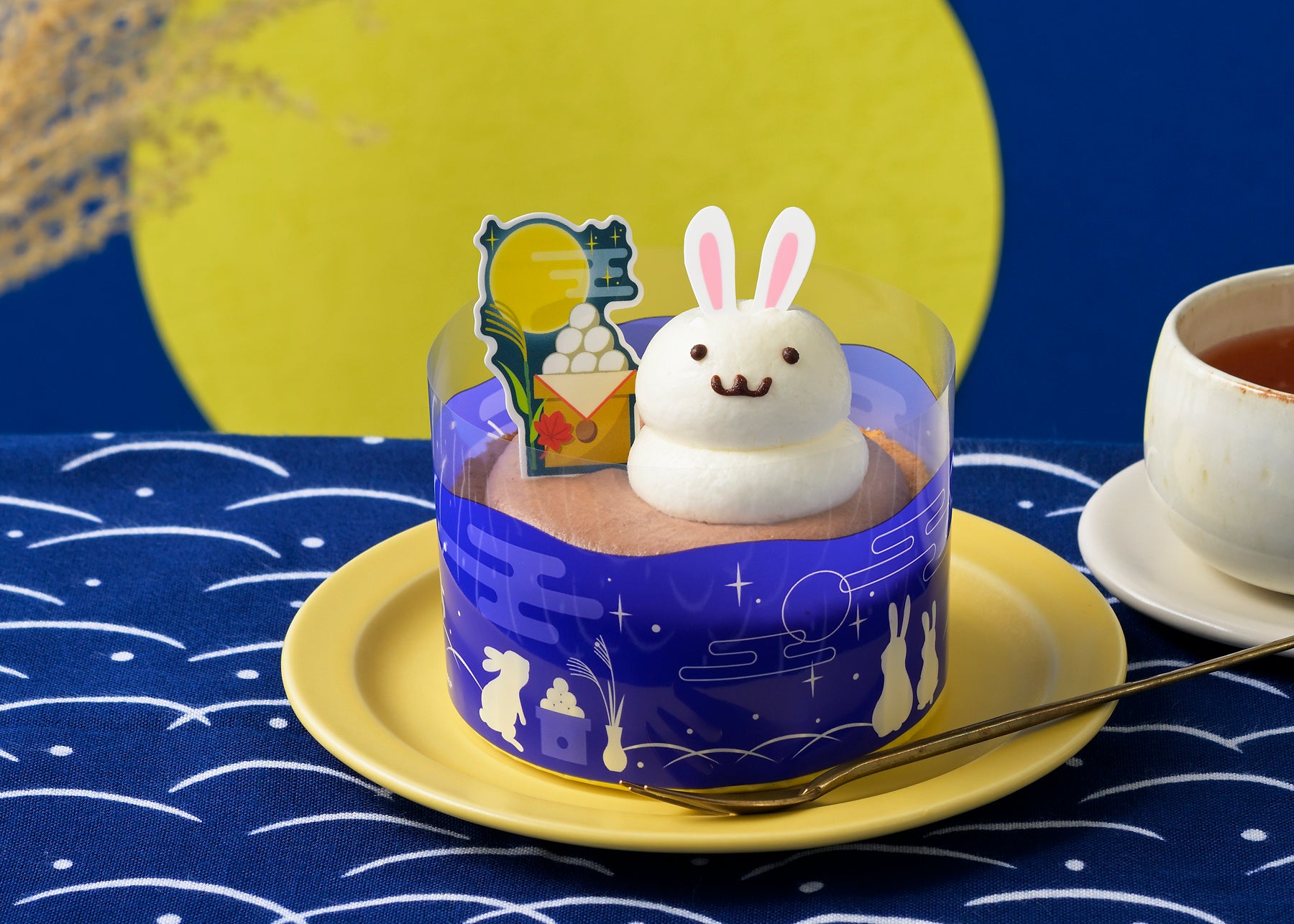 【銀座コージーコーナー】お月見うさぎのケーキが、9月11日から登場♪十五夜を彩るキュートなシフォンケーキ