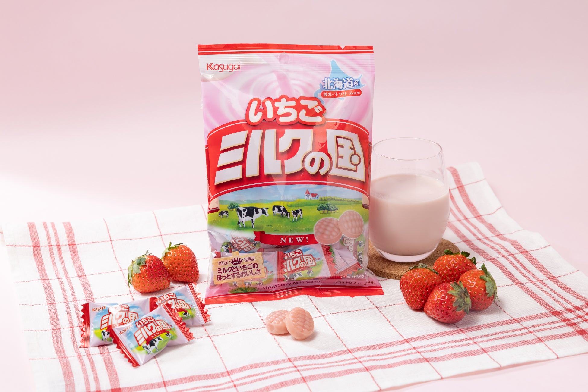 「ミルクの国」から期間限定のフレーバー「いちごミルクの国」が9月14日（月）新登場