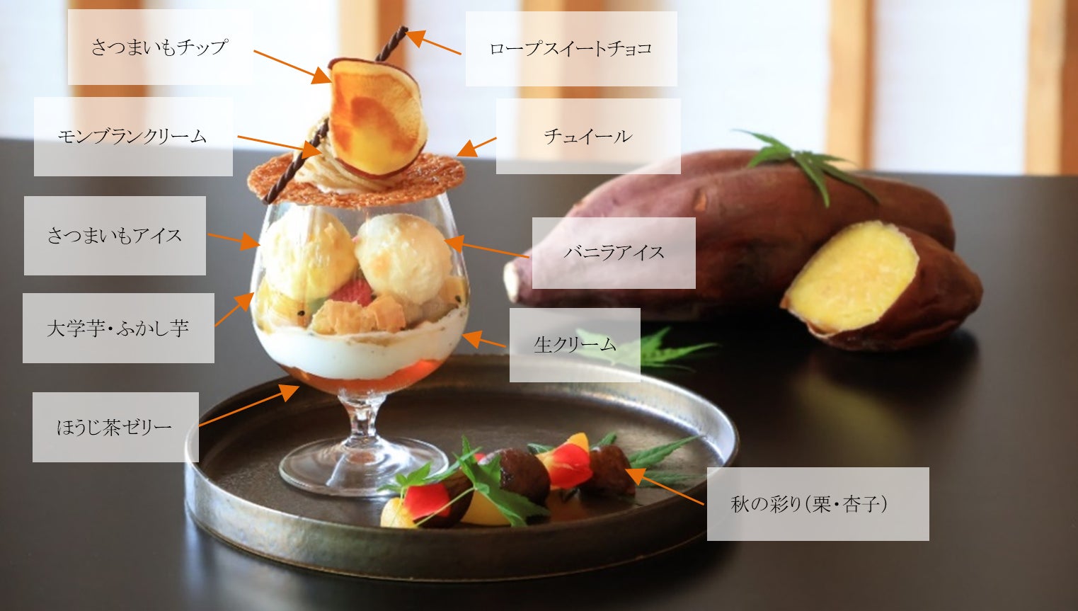 【軽井沢プリンスホテル】秋の味覚を贅沢に味わう「さつまいもフェア」開催　軽井沢の秋を彩る“さつまいも尽くし”の食体験を提案