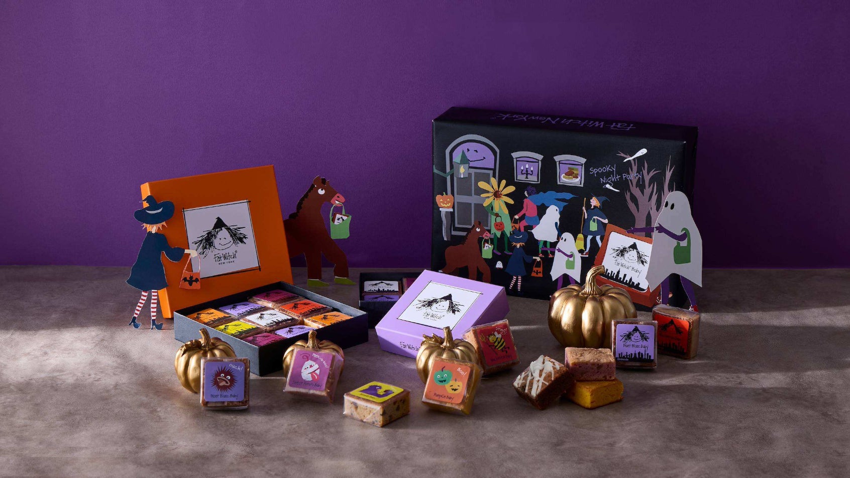 ハロウィンは、魔女と楽しむちょっぴり不思議なNYの夜へ！NY発ブラウニー専門店「Fat Witch New York」のハロウィンコレクション