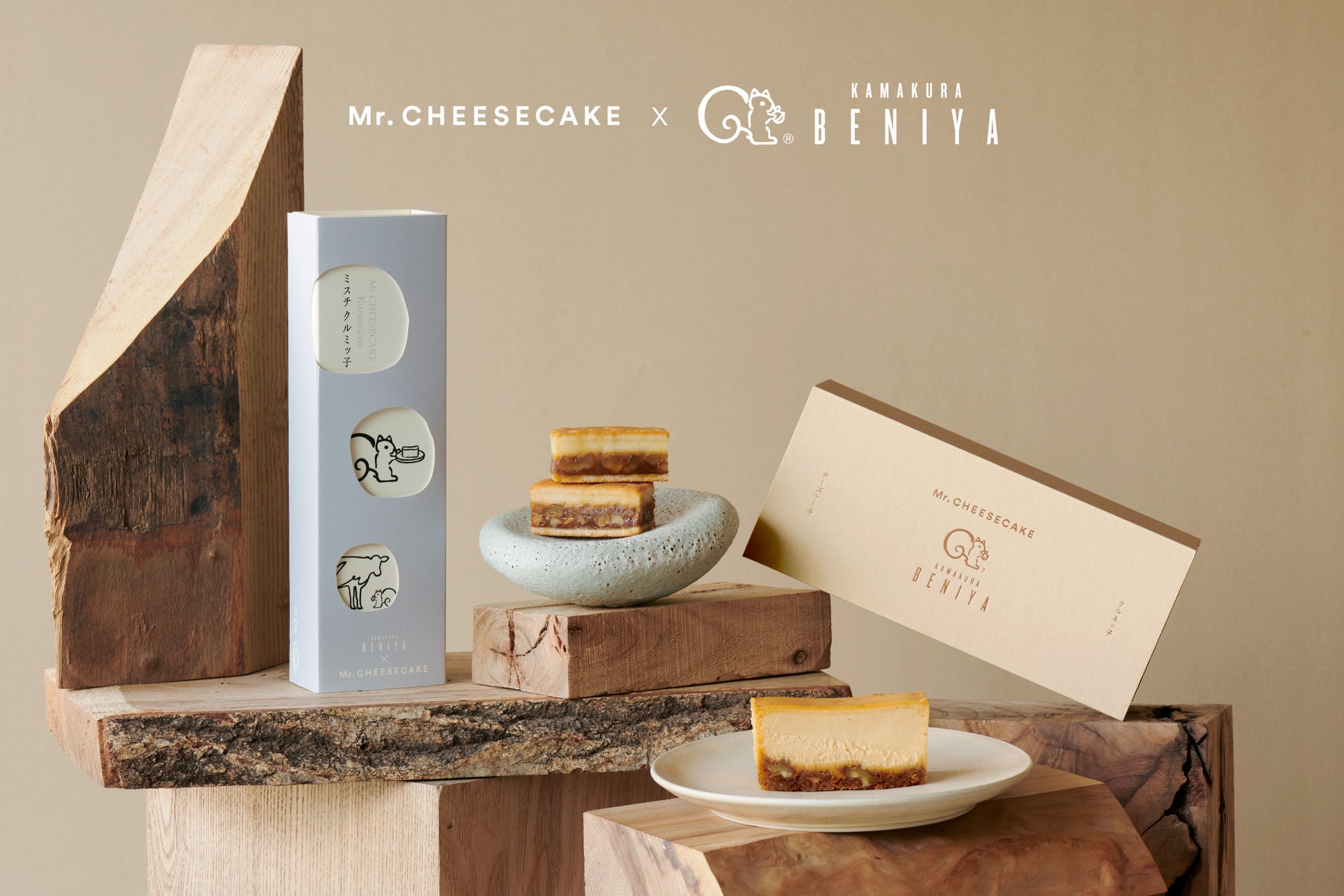 Mr. CHEESECAKE×鎌倉紅谷 コラボレーション