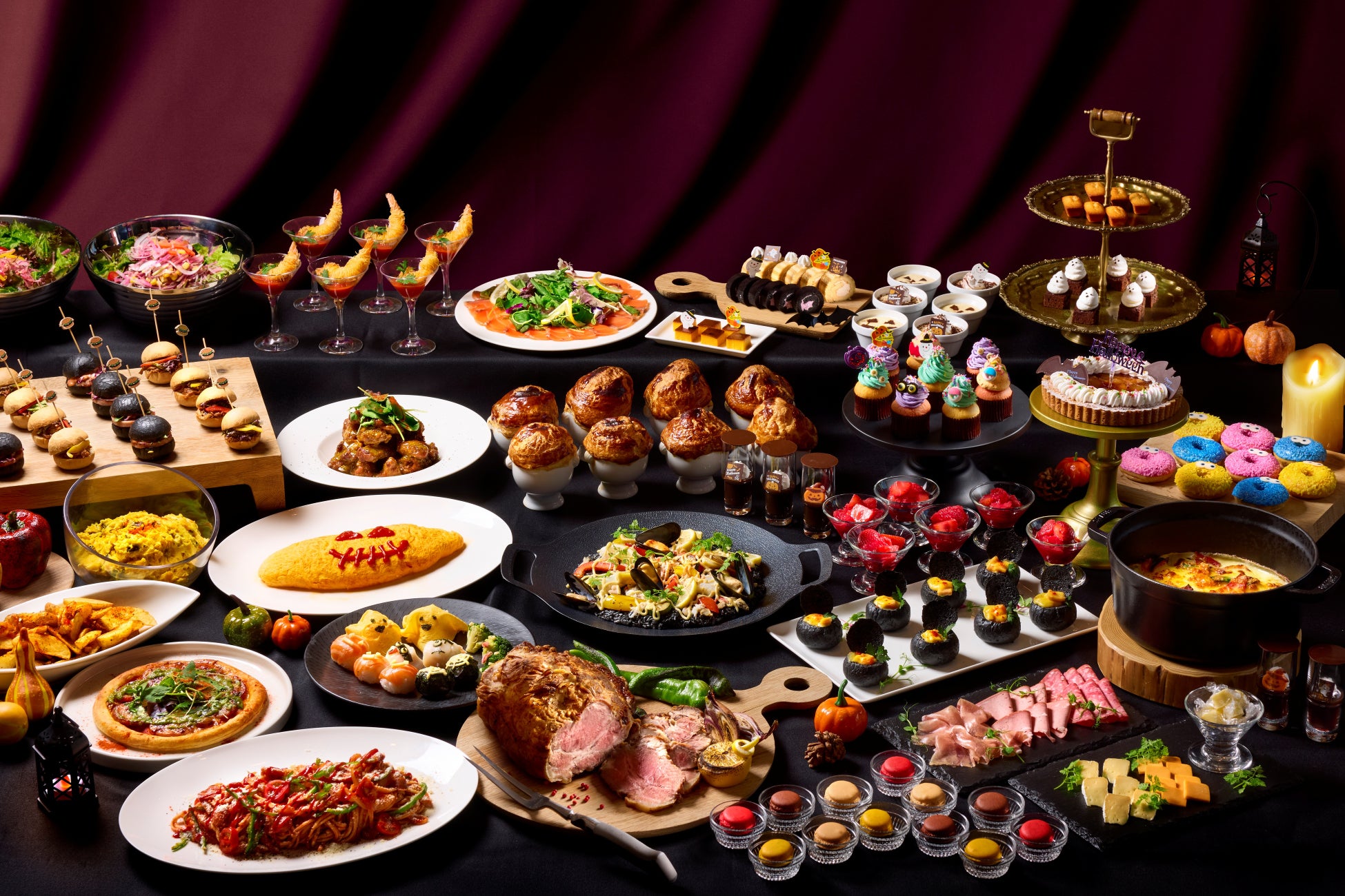 スタジアムシティホテル長崎にキュートなモンスタースイーツが大集結！見て楽しい！食べて美味しい！「ハロウィンディナー＆スイーツビュッフェ～」開催