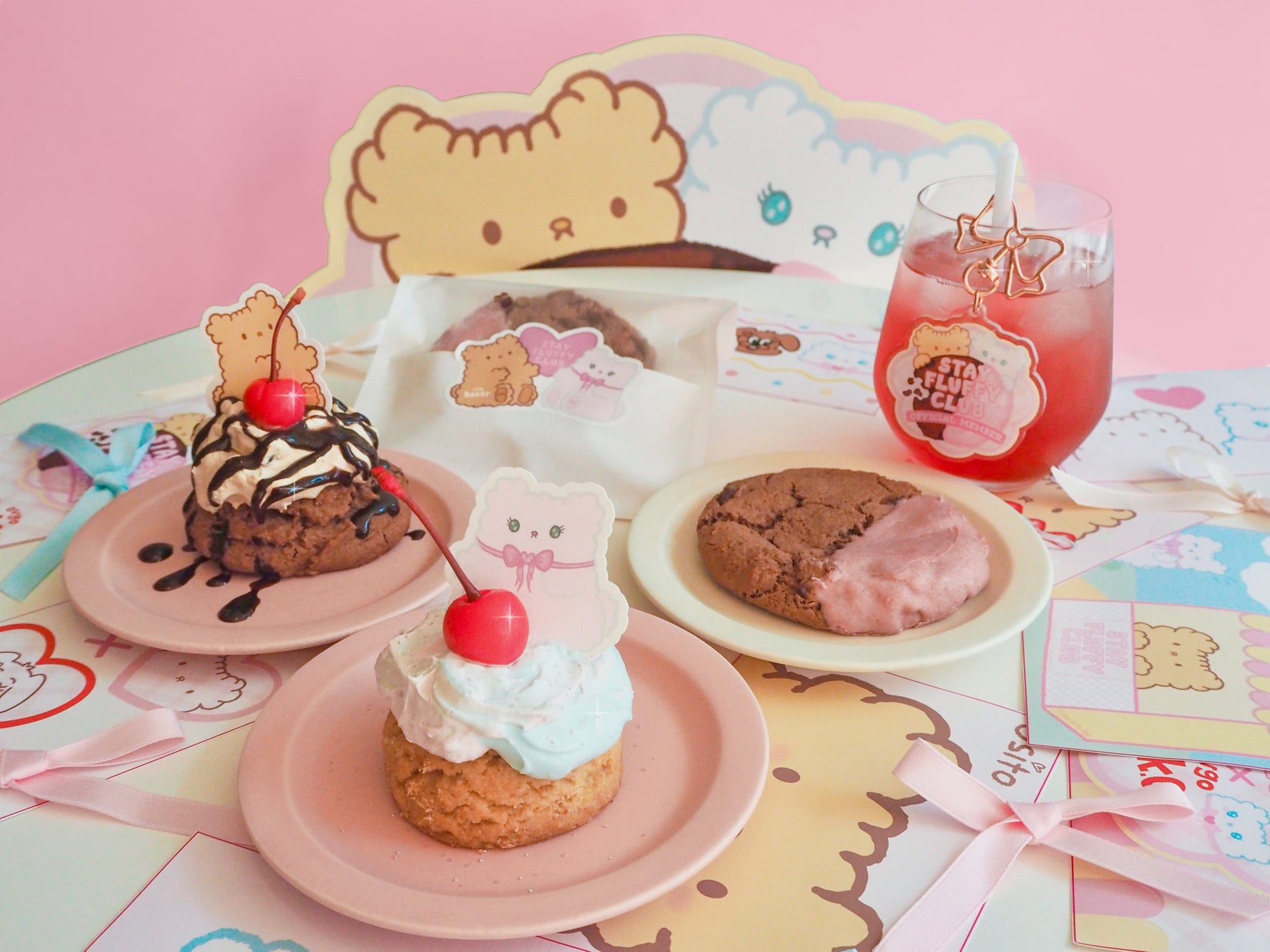 ovgo Baker × Stay Fluffy Club｜原宿から届ける、かわいくておいしい期間限定コラボが登場！