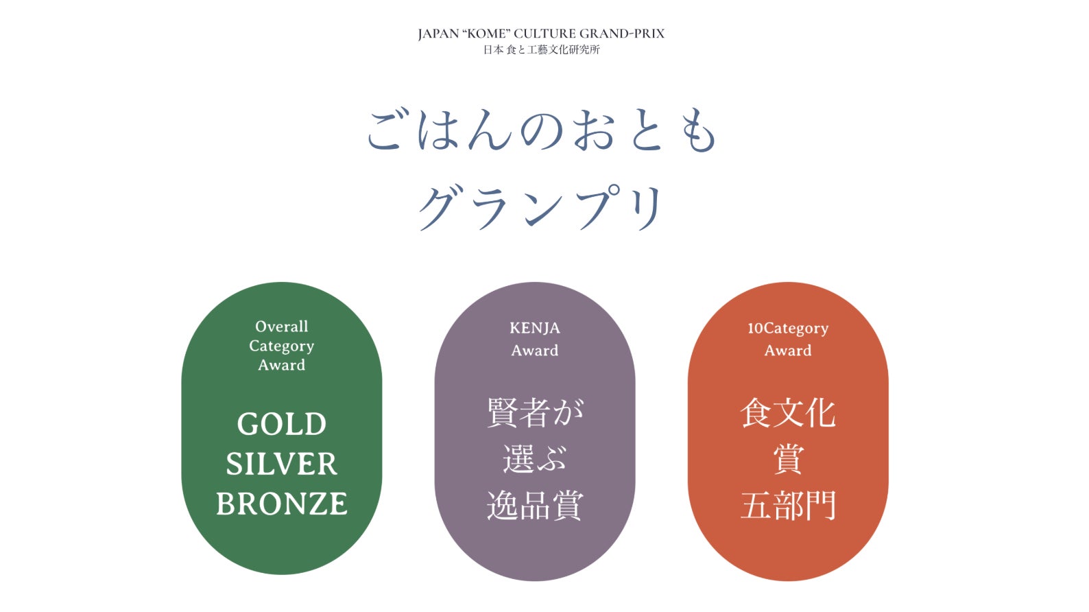 食の賢者が選ぶ、日本一の”ごはんのおとも”　〜日本の食文化を、次の千年へ。そして世界へ〜