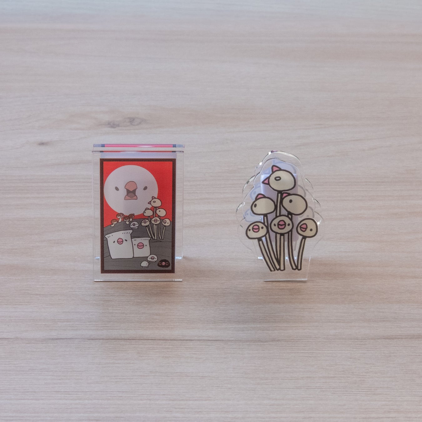 【ことりすまいる】さくらたんぽぽさんとのコラボグッズが新登場！小鳥と一緒に過ごす毎日を、もっと楽しく彩ります♪